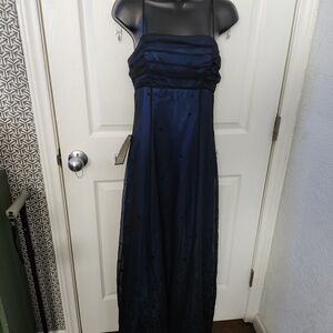Morgan & Co. Midnight Blue Maxi Dress